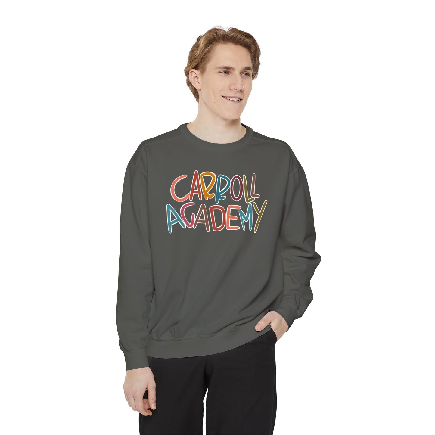 Women's Multi-Colored Carroll Academy Garment-Dyed Sweatshirt