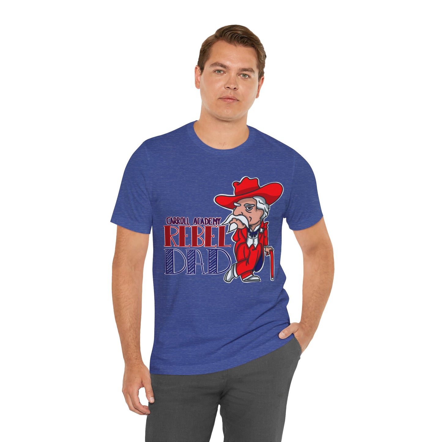 Colonel Reb Rebel Dad T-Shirt