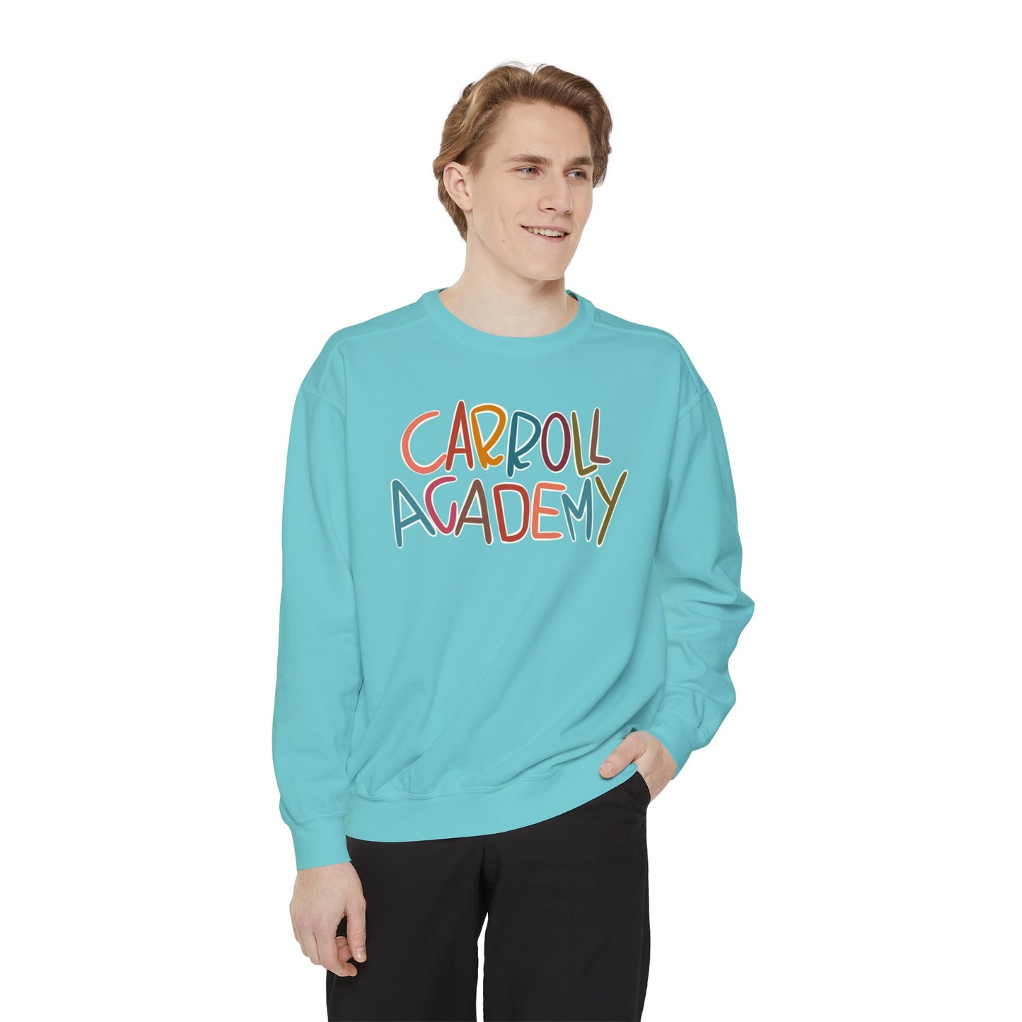 Women's Multi-Colored Carroll Academy Garment-Dyed Sweatshirt
