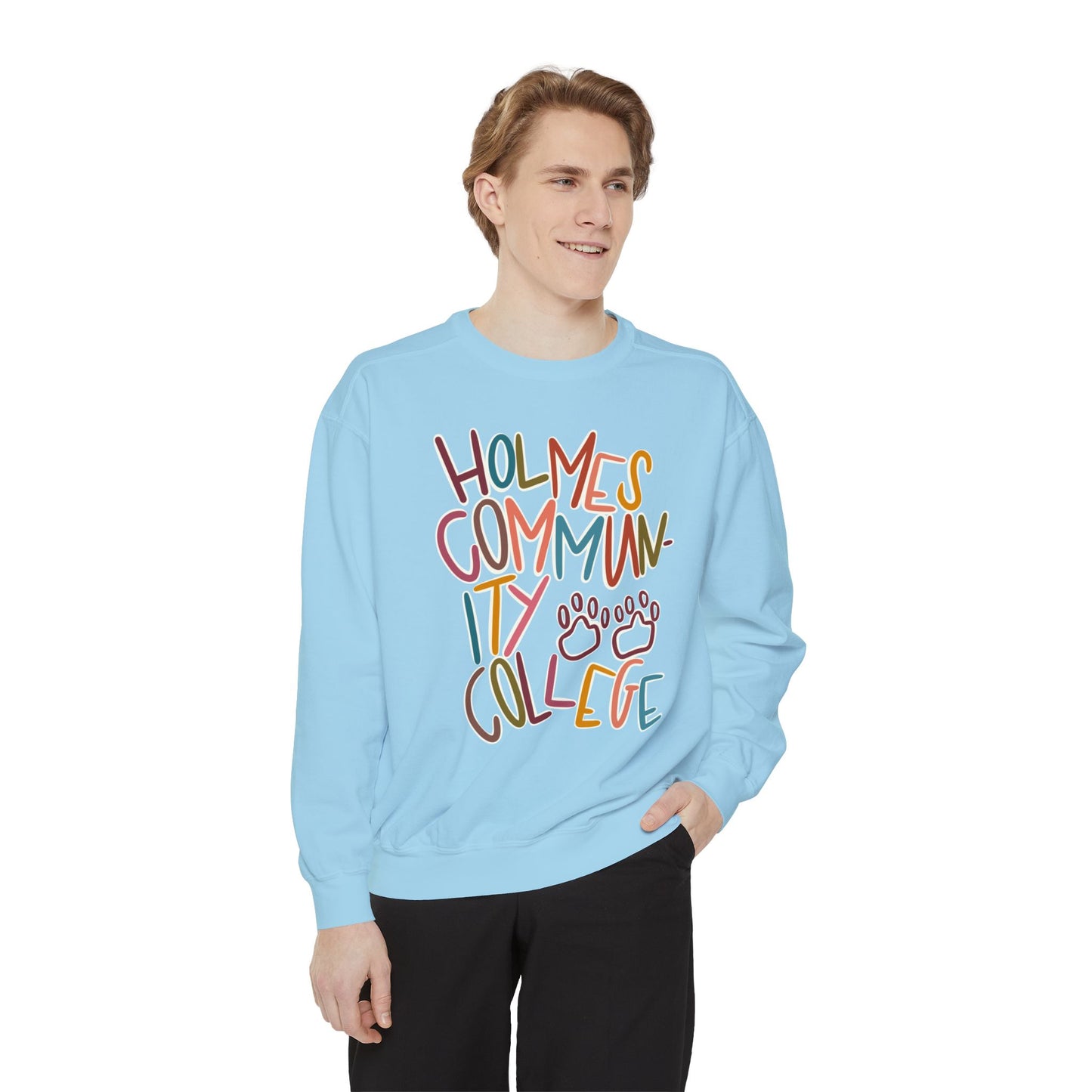 Women's Multi-Colored HCC Elementary Garment-Dyed Sweatshirt