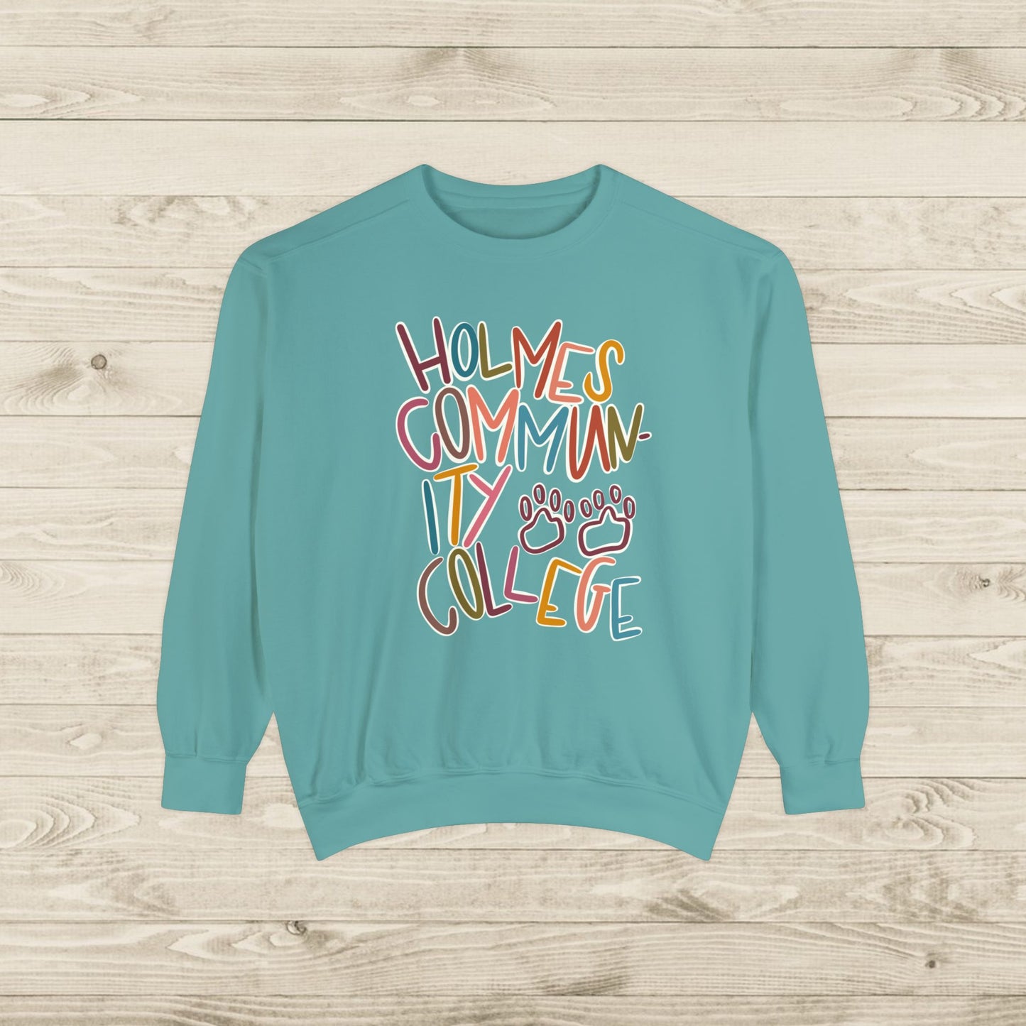Women's Multi-Colored HCC Elementary Garment-Dyed Sweatshirt