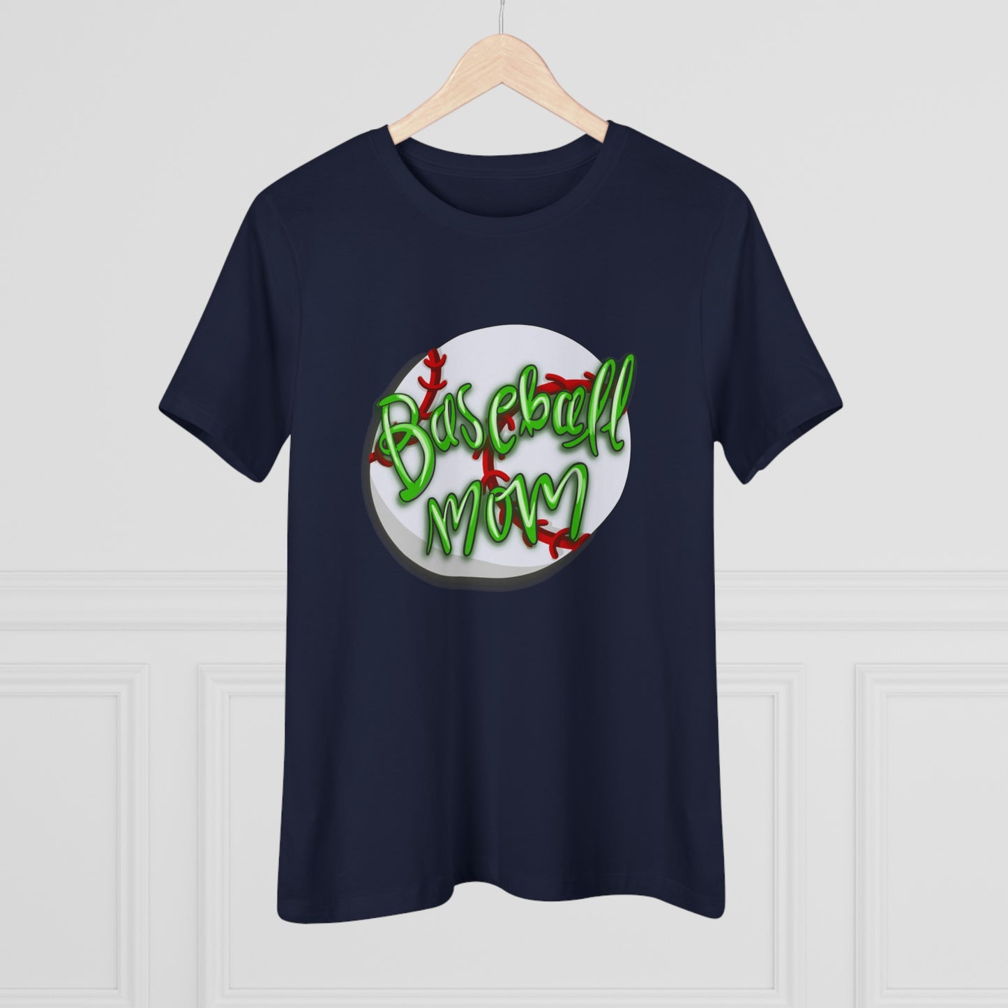 Baseball Mom Cotton T-Shirt