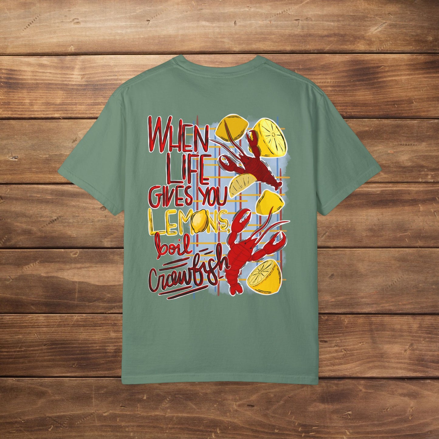Unisex 'When Life Gives You Lemons, Boil Crawfish' T-Shirt