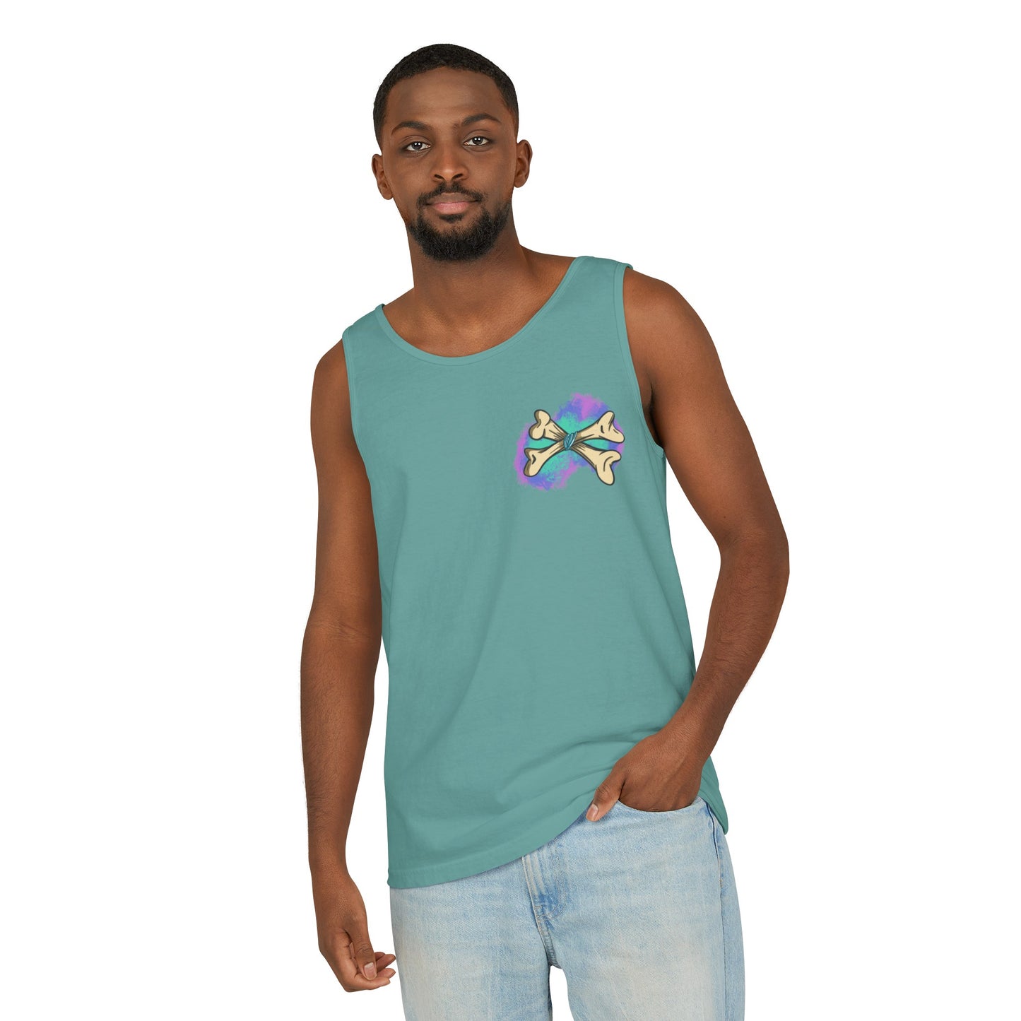 Unisex 'Always Rad' Garment-Dyed Tank Top