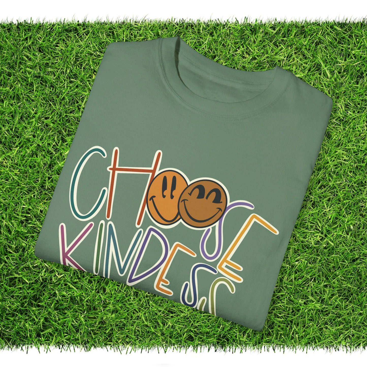 Unisex Choose Kindness Smiley T-shirt