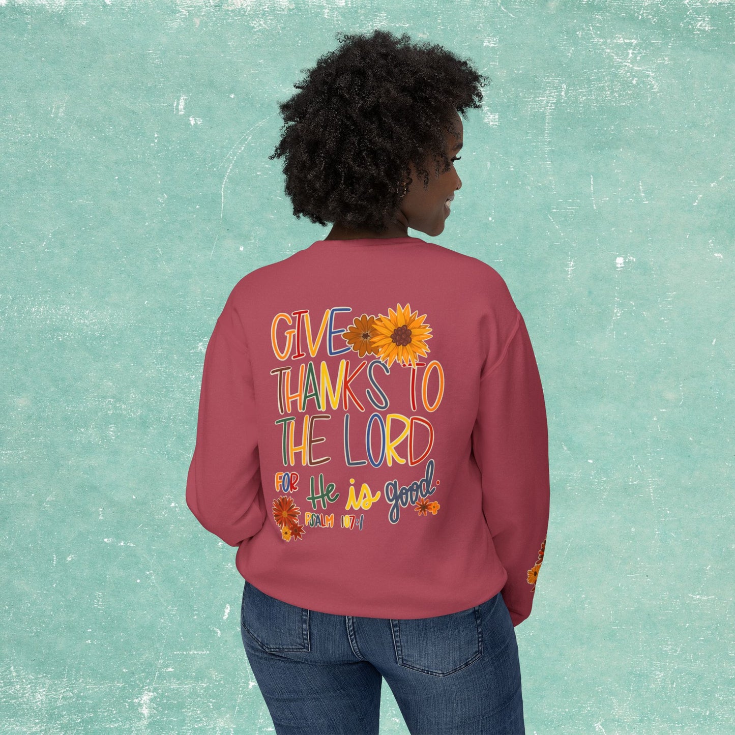 'The Lord is Good' Lightweight Sweatshirt