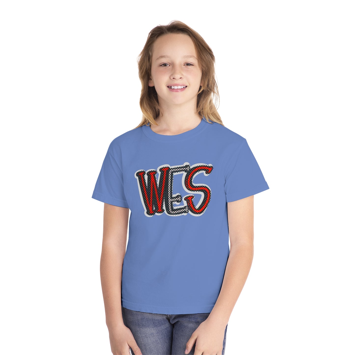 Girl’s Youth WES Halftone Tee