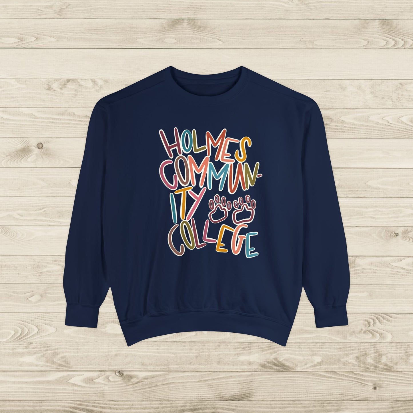 Women's Multi-Colored HCC Elementary Garment-Dyed Sweatshirt