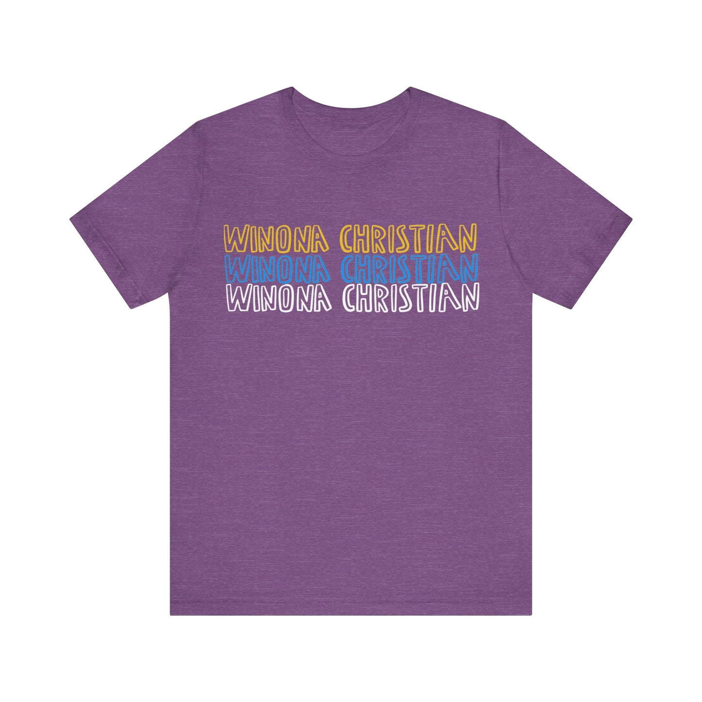 Winona Christian Stars Uni-sex T-Shirt