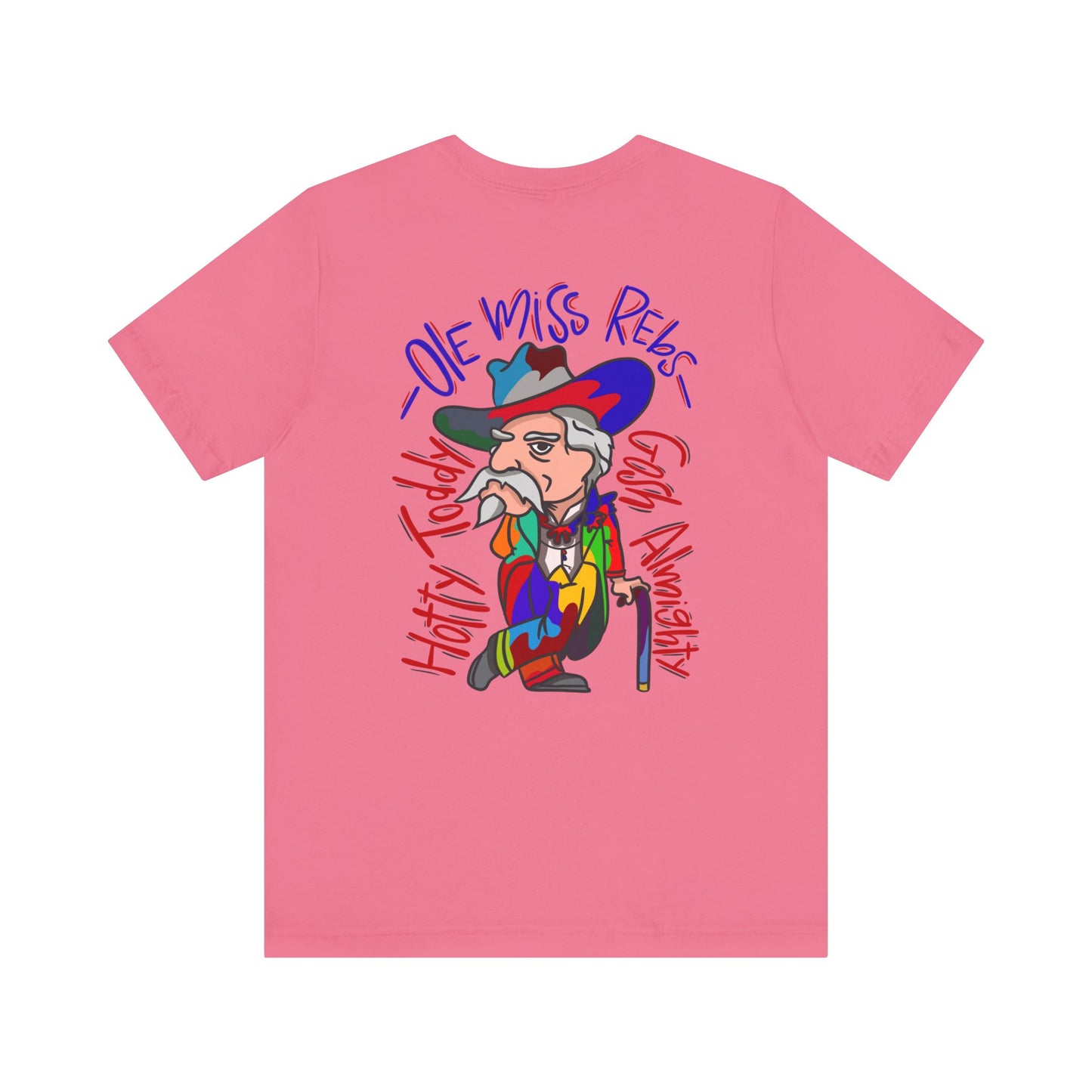 Ole Miss ColorSplash Colonel Reb T-Shirt
