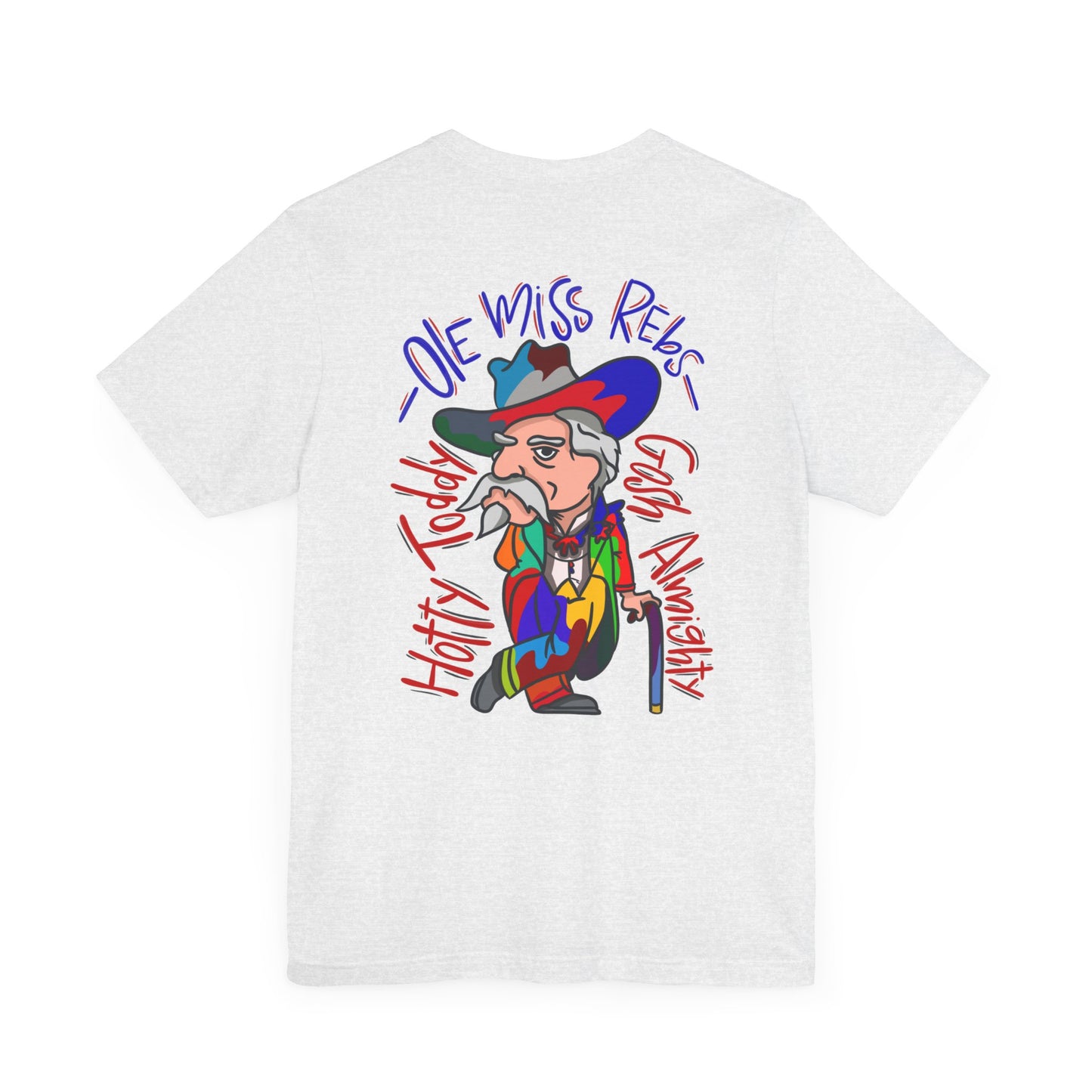Ole Miss ColorSplash Colonel Reb T-Shirt