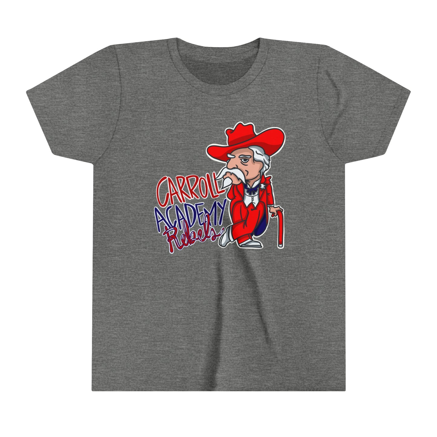 Carroll Academy Rebels Youth T-Shirt