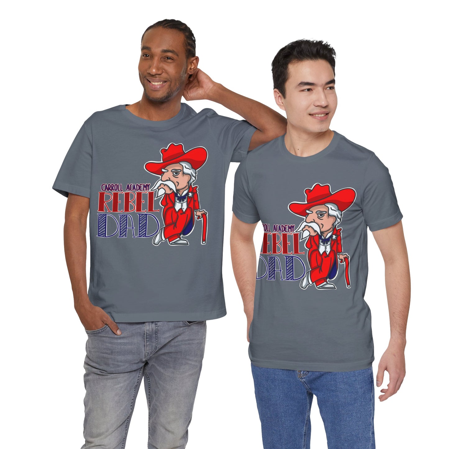 Colonel Reb Rebel Dad T-Shirt