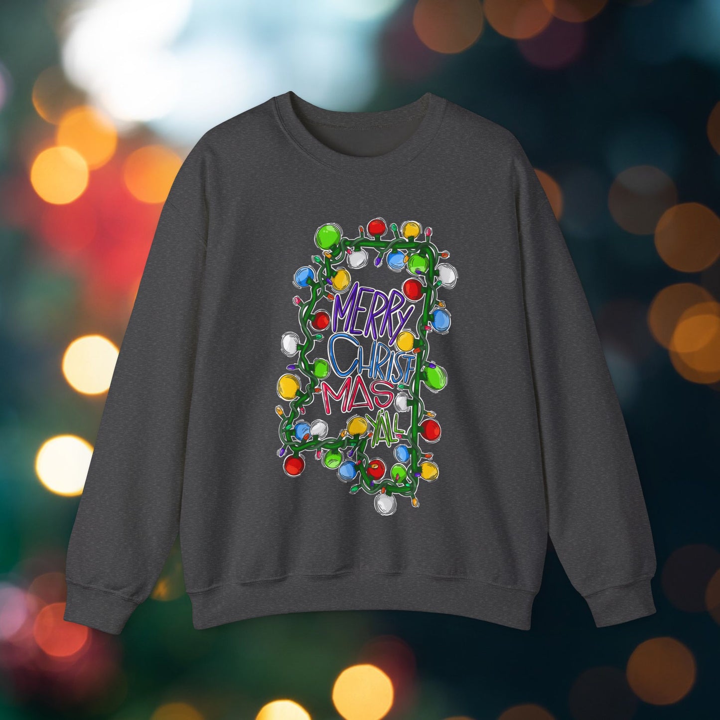 Merry Christmas Y'all Mississippi Sweatshirt