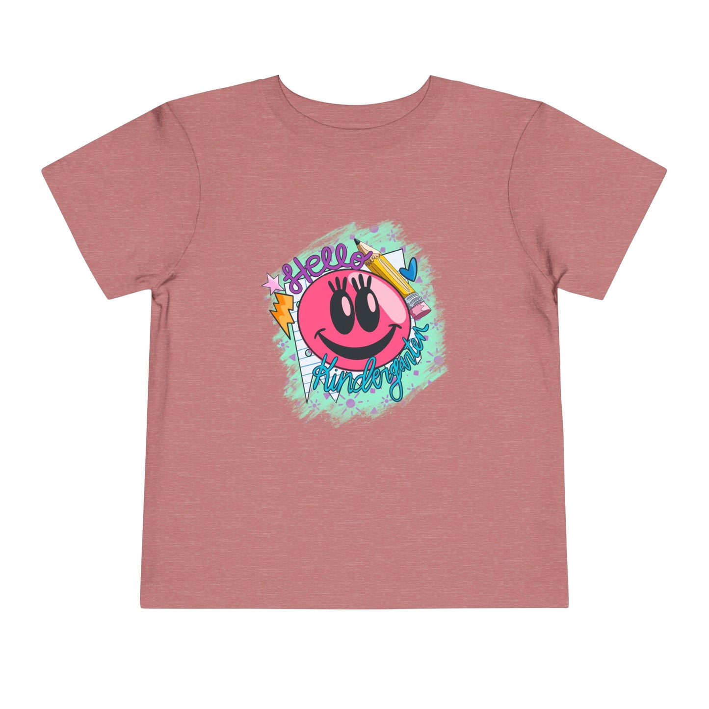 Hello Preschool and Hello Kindergarten Toddler T-Shirts