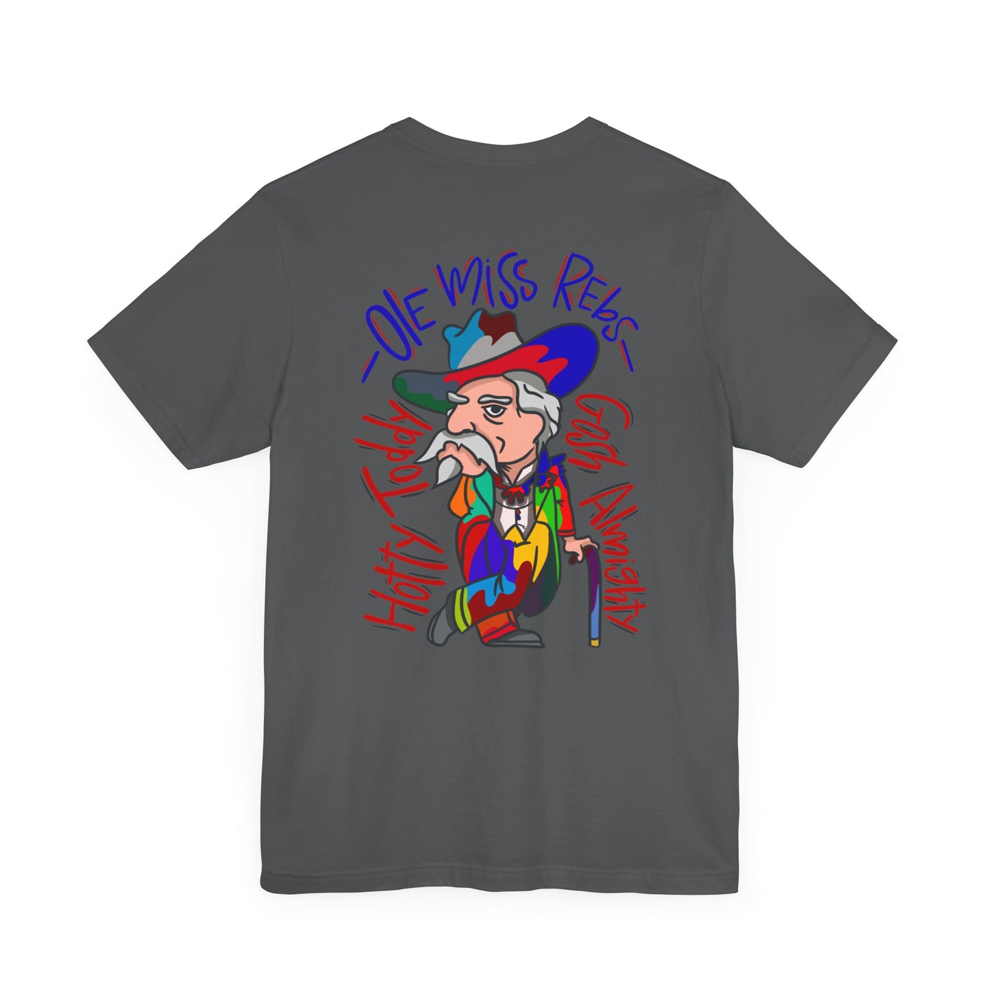 Ole Miss ColorSplash Colonel Reb T-Shirt