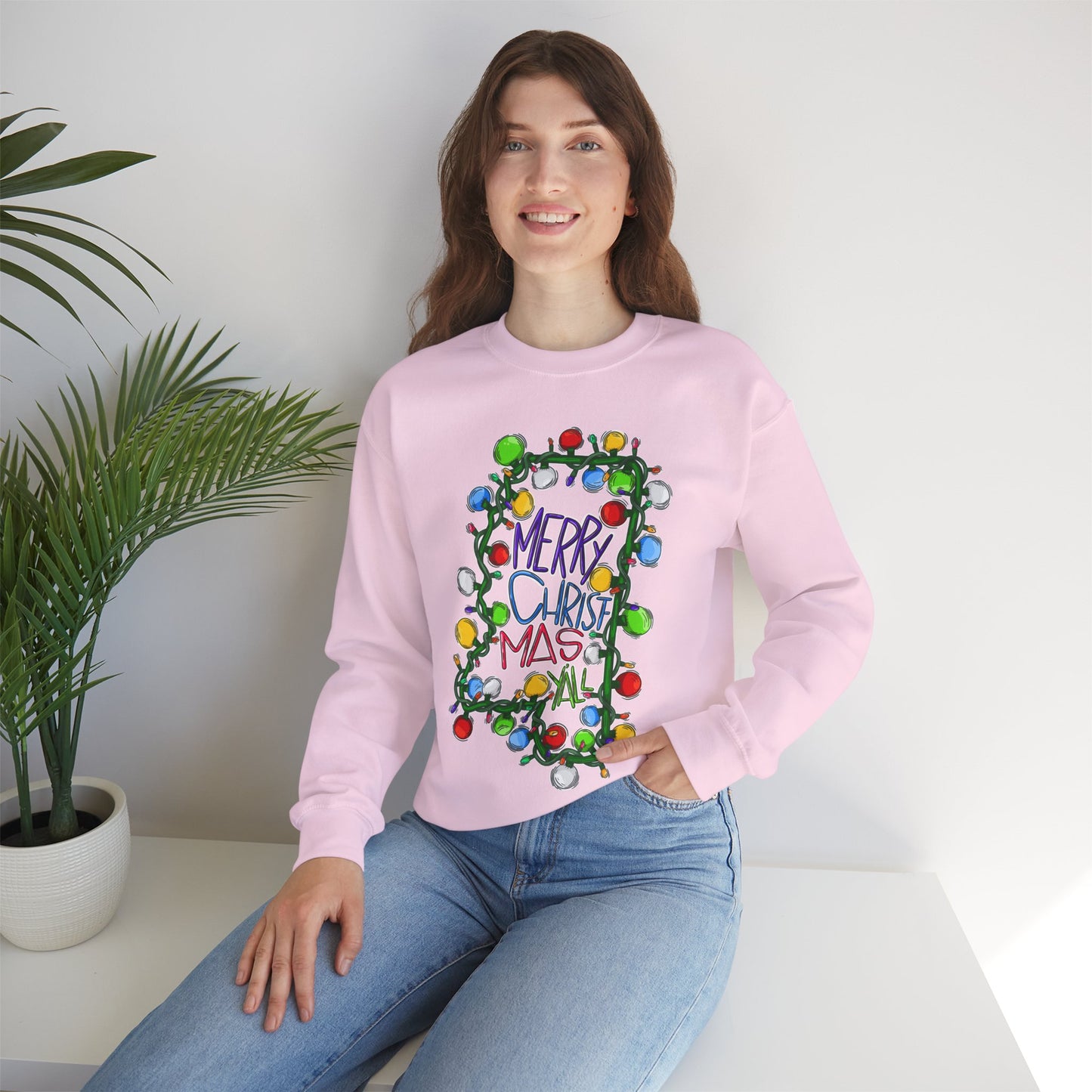 Merry Christmas Y'all Mississippi Sweatshirt