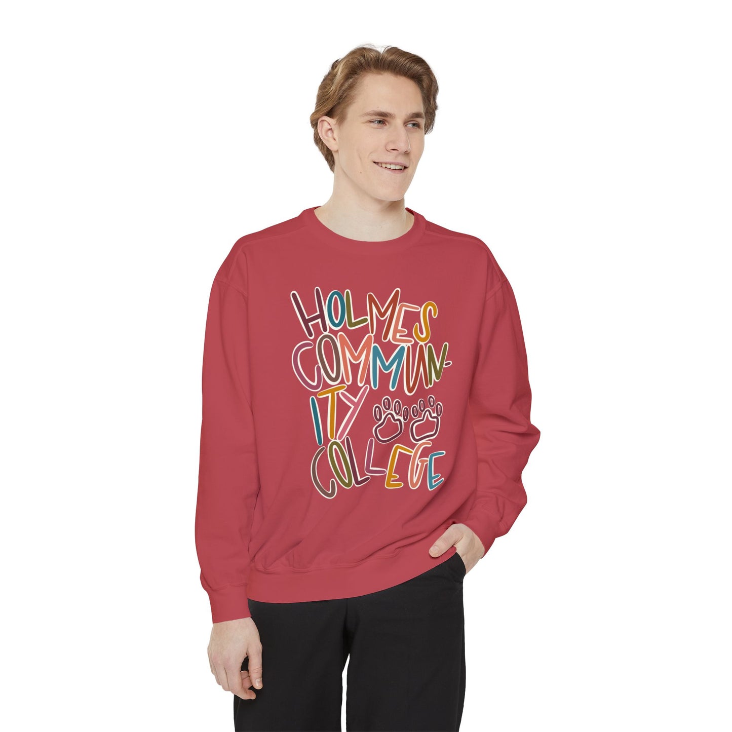 Women's Multi-Colored HCC Elementary Garment-Dyed Sweatshirt