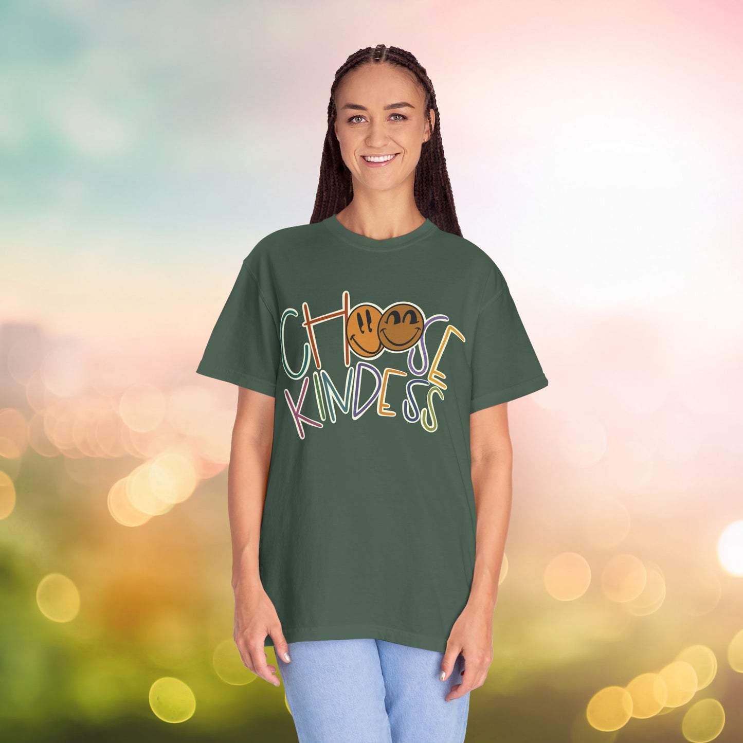 Unisex Choose Kindness Smiley T-shirt