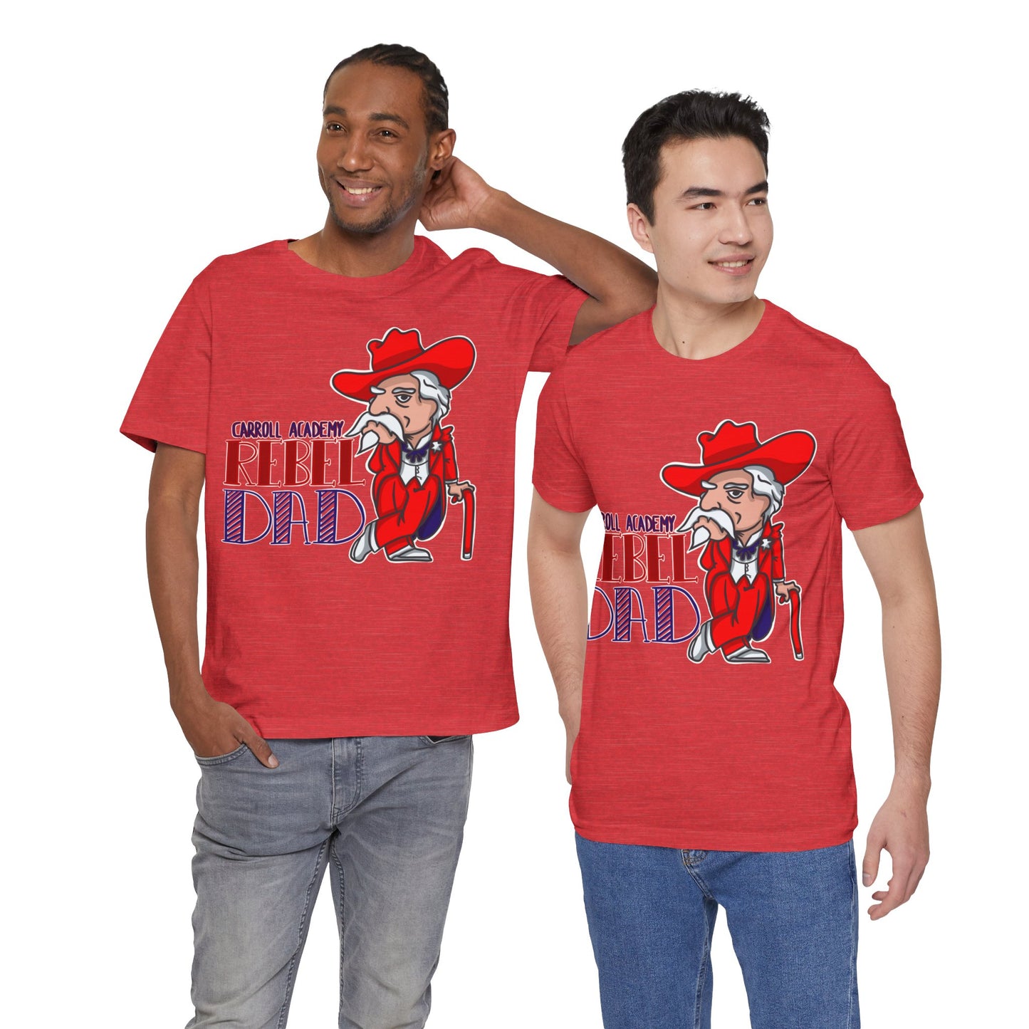 Colonel Reb Rebel Dad T-Shirt