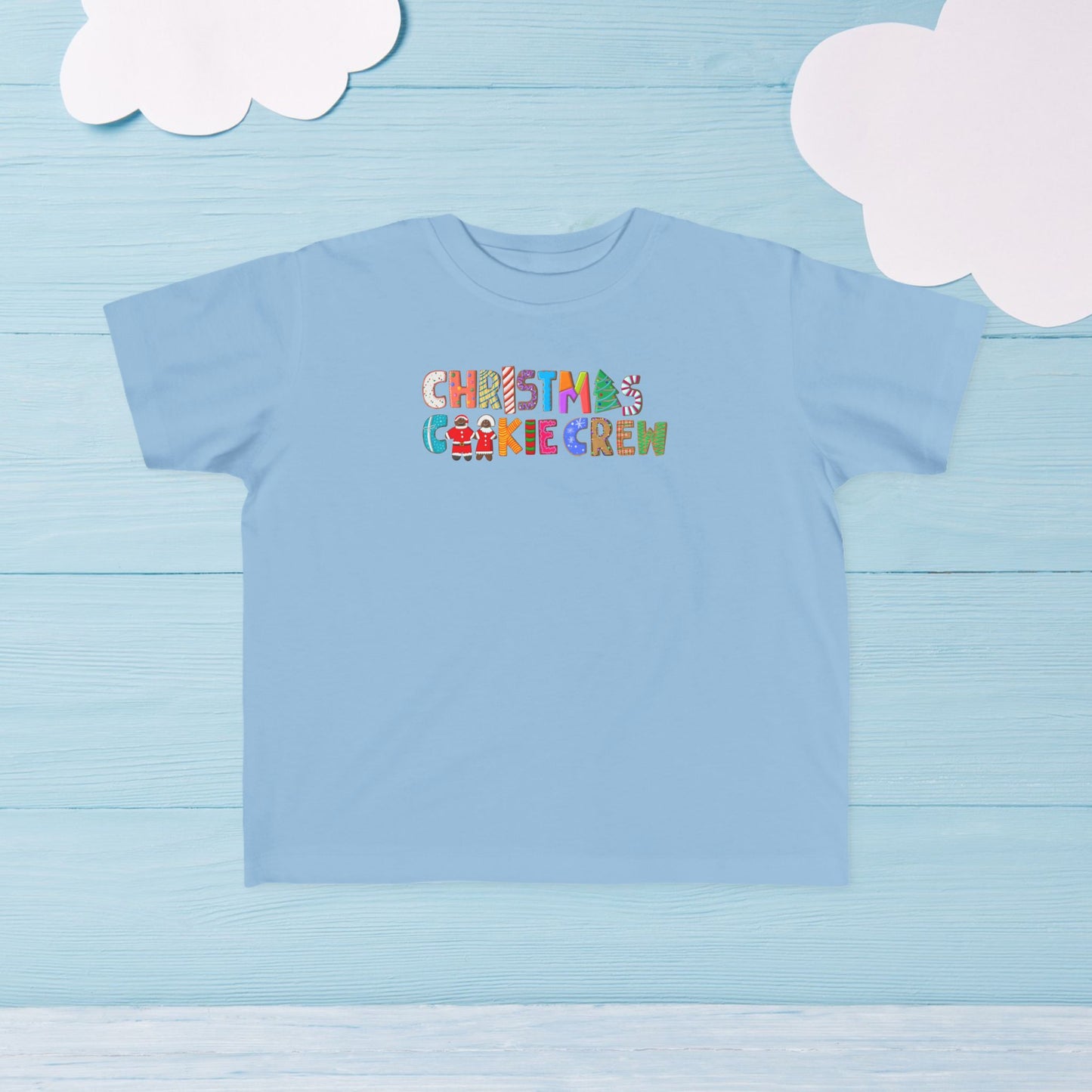 Toddler's Christmas Cookie Crew Tee - Rabbit Skins, Unisex