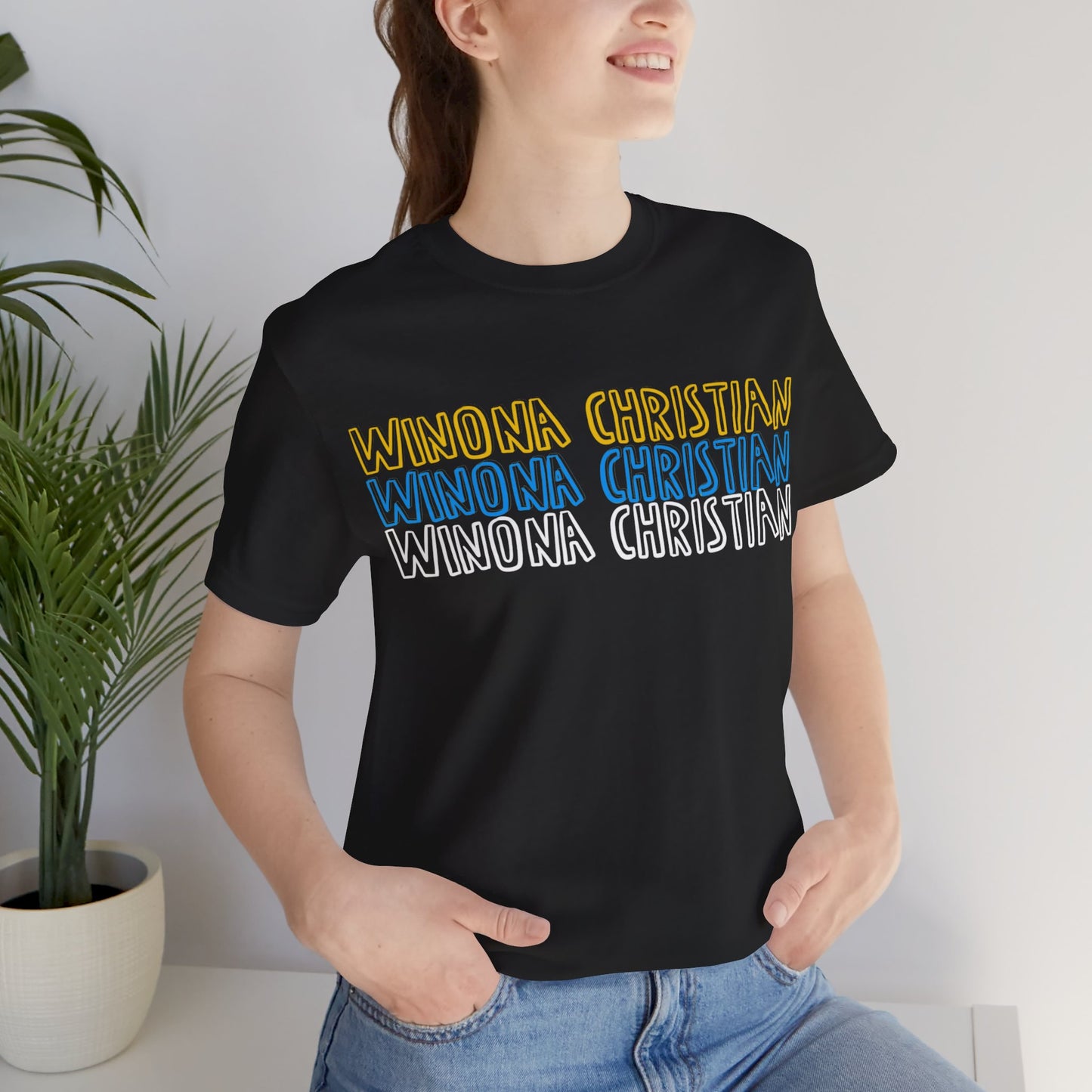 Winona Christian Stars Uni-sex T-Shirt