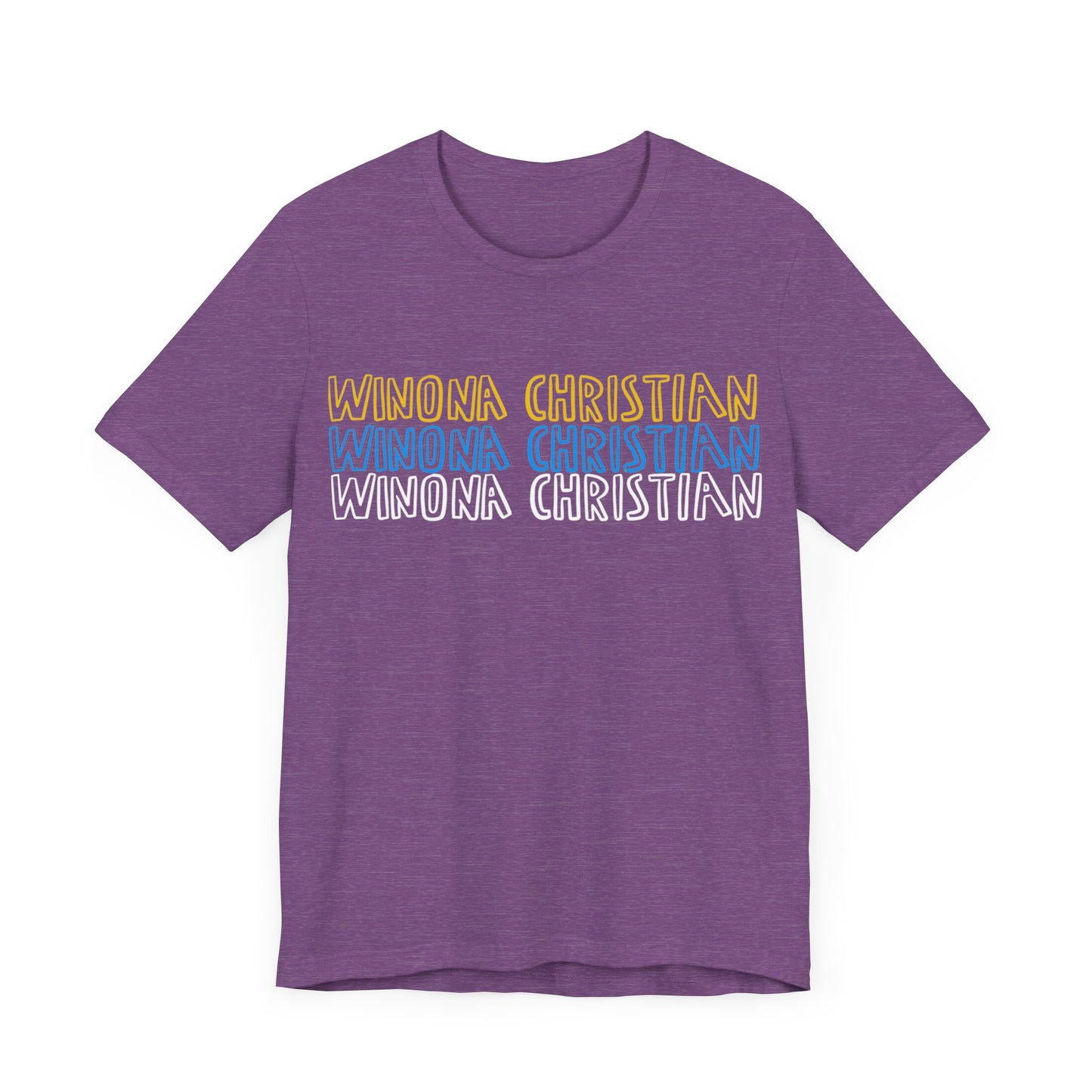 Winona Christian Stars Uni-sex T-Shirt