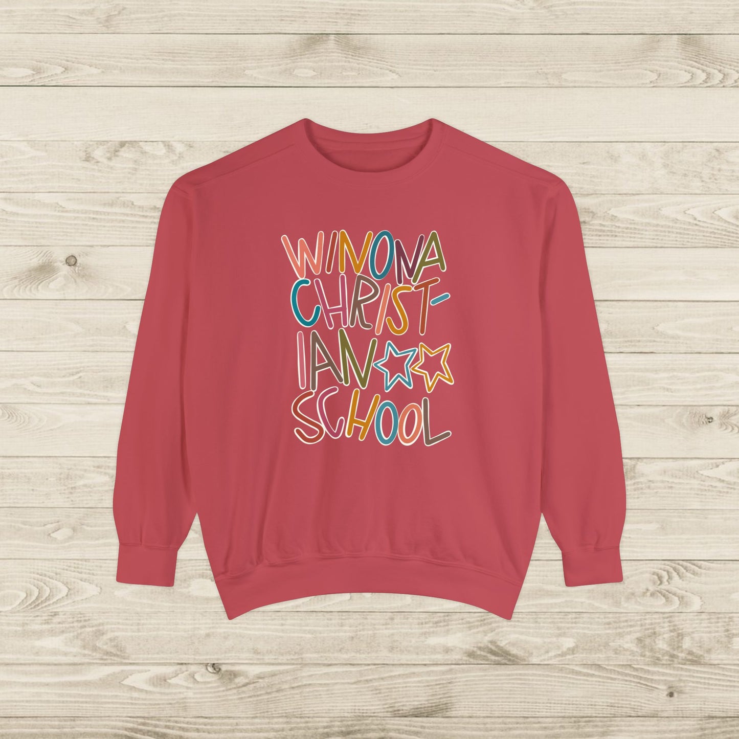 Women's Multi-Colored WCS Garment-Dyed Sweatshirt