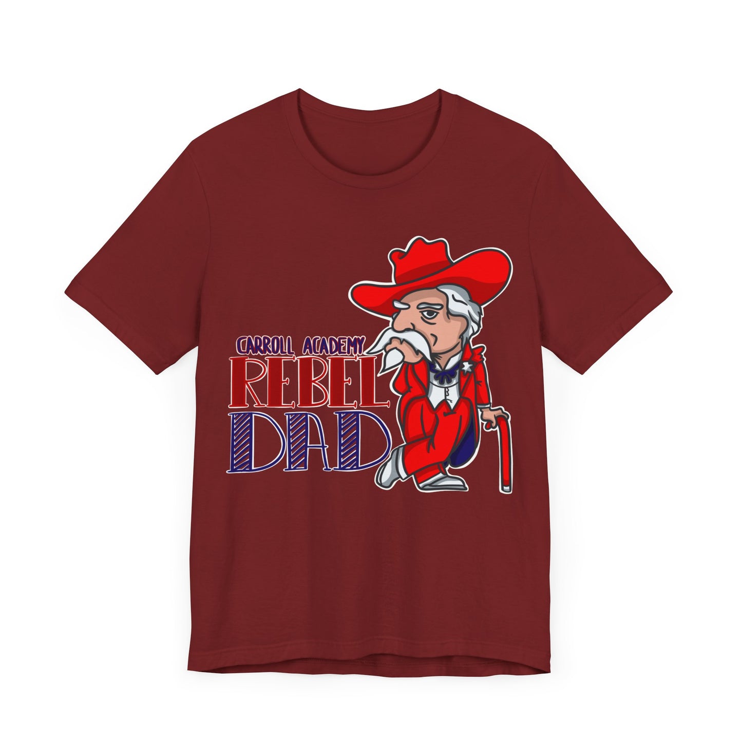 Colonel Reb Rebel Dad T-Shirt