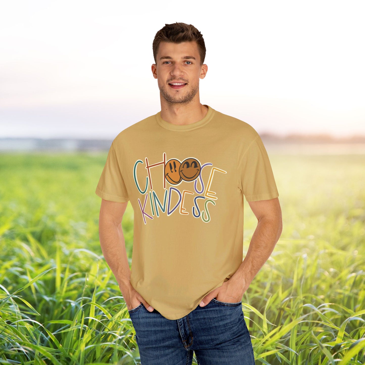 Unisex Choose Kindness Smiley T-shirt