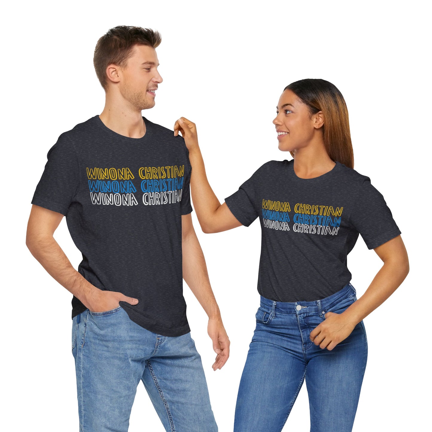 Winona Christian Stars Uni-sex T-Shirt