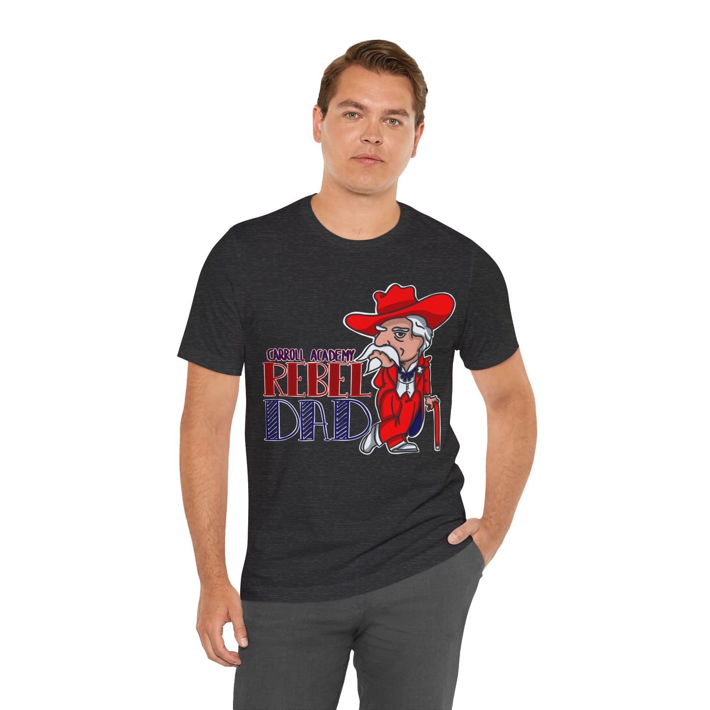 Colonel Reb Rebel Dad T-Shirt