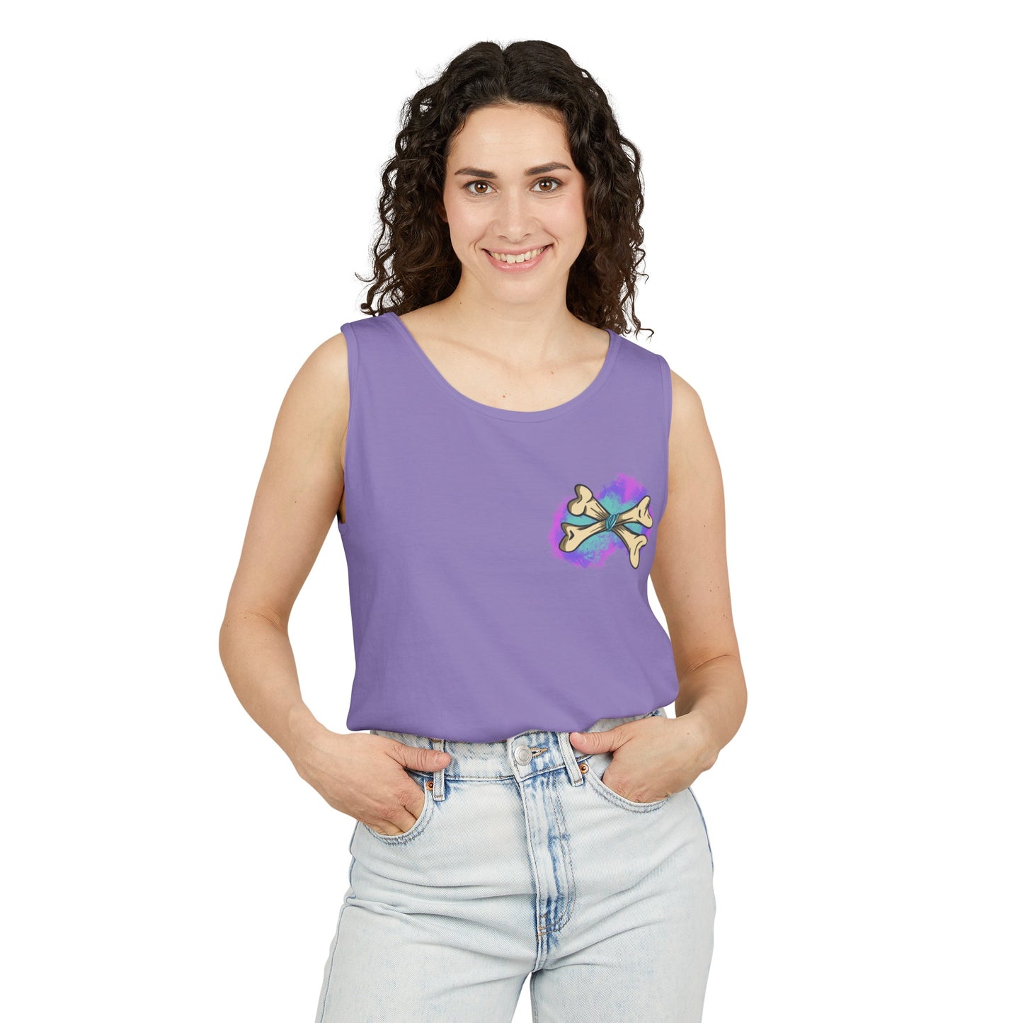 Unisex 'Always Rad' Garment-Dyed Tank Top