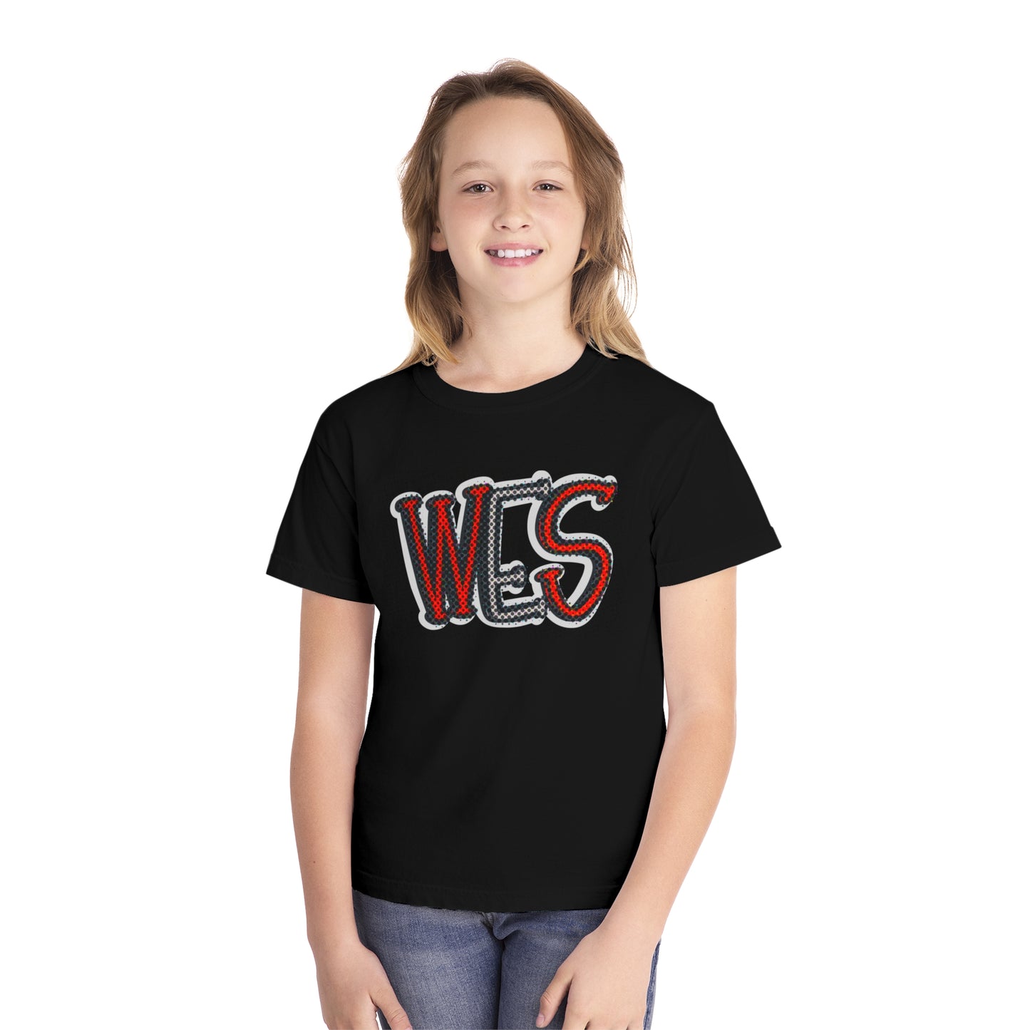 Girl’s Youth WES Halftone Tee