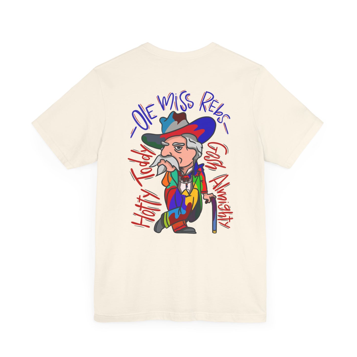 Ole Miss ColorSplash Colonel Reb T-Shirt
