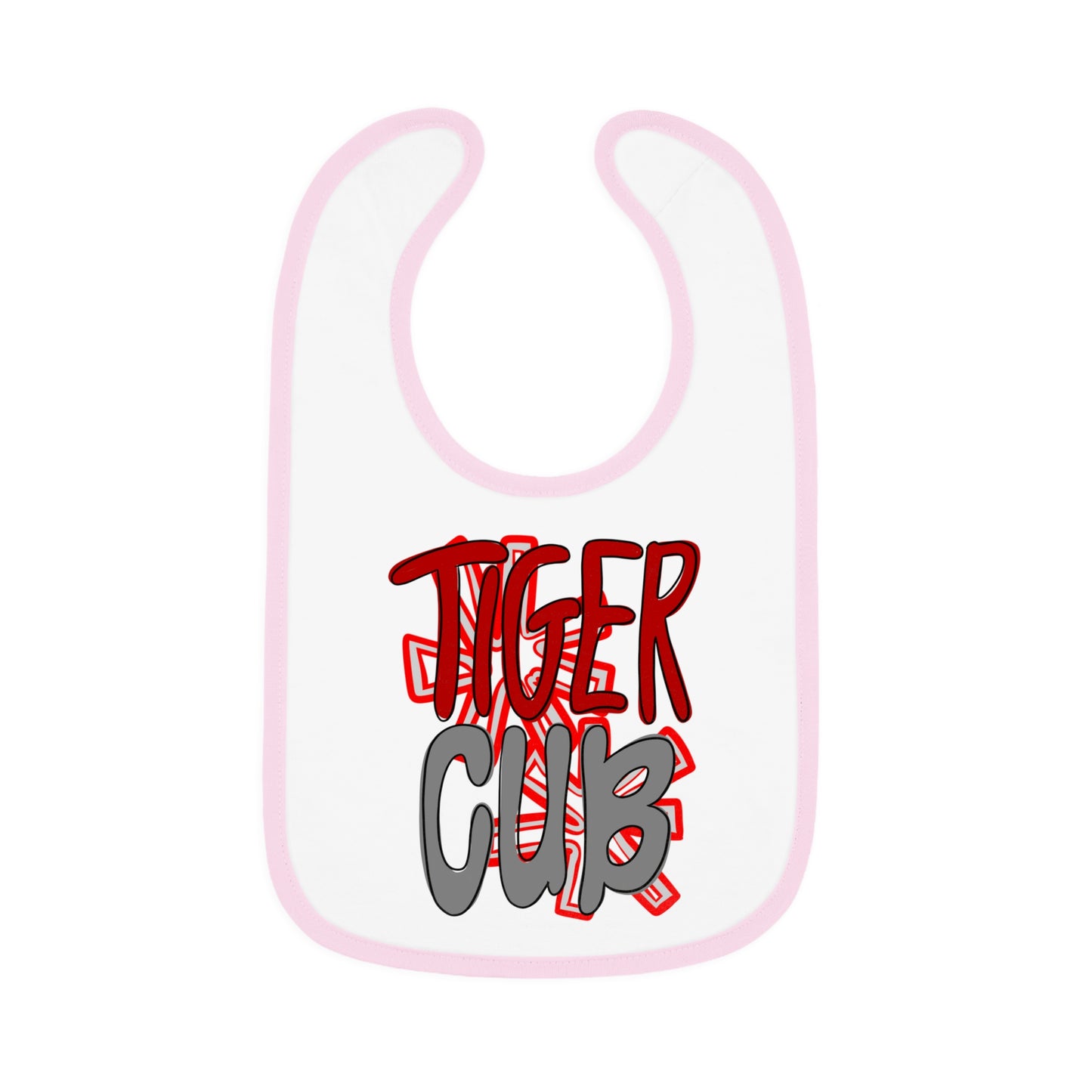 Winona Tiger Cub Jersey Baby Bib (Boy and Girl Versions)