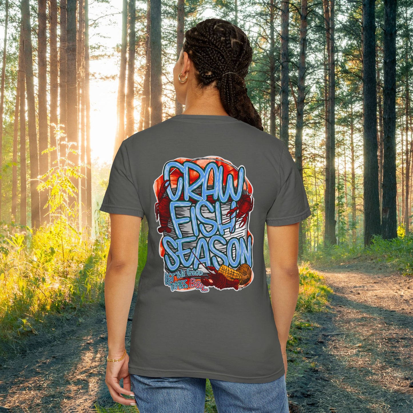 Unisex Craw Fish Season T-shirt
