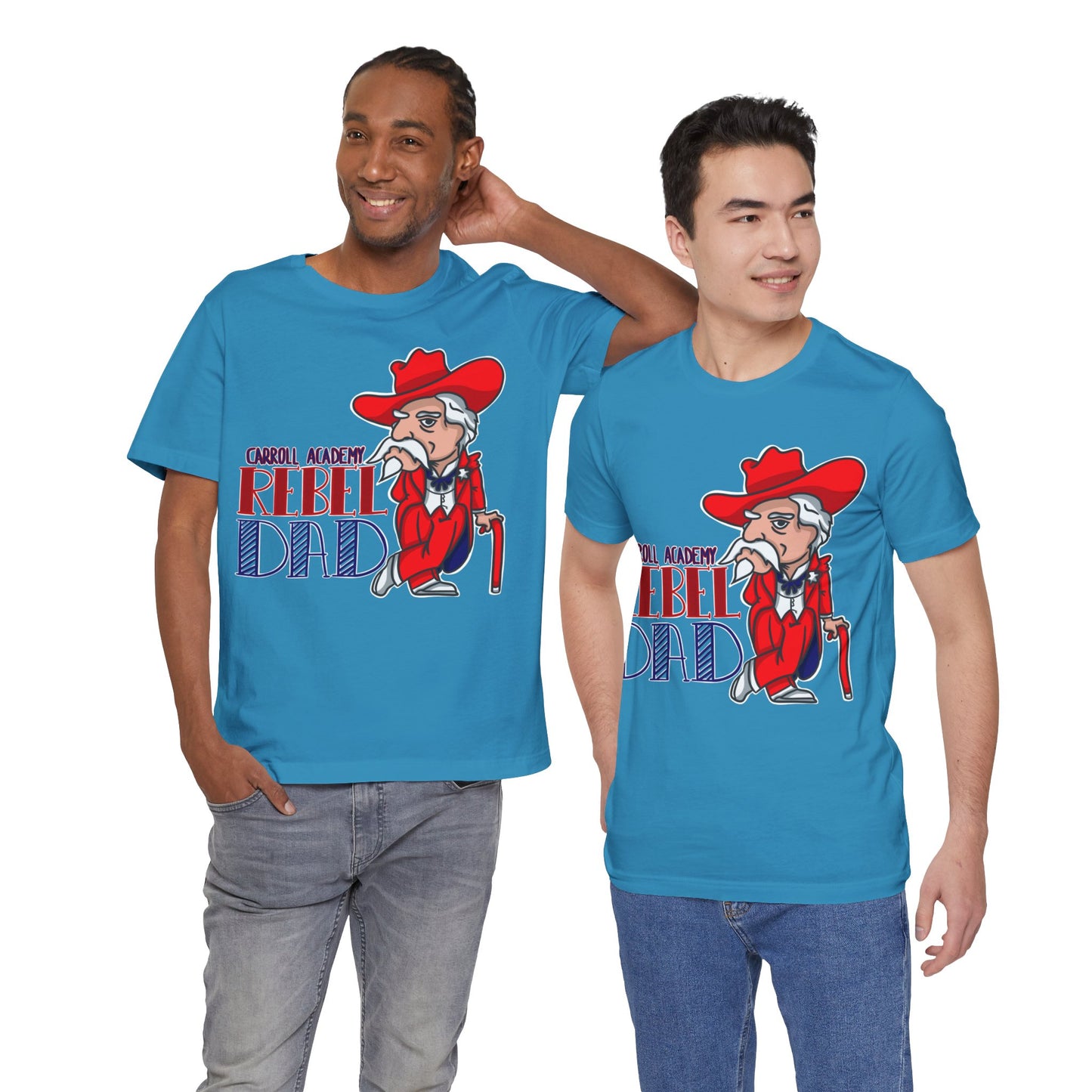 Colonel Reb Rebel Dad T-Shirt
