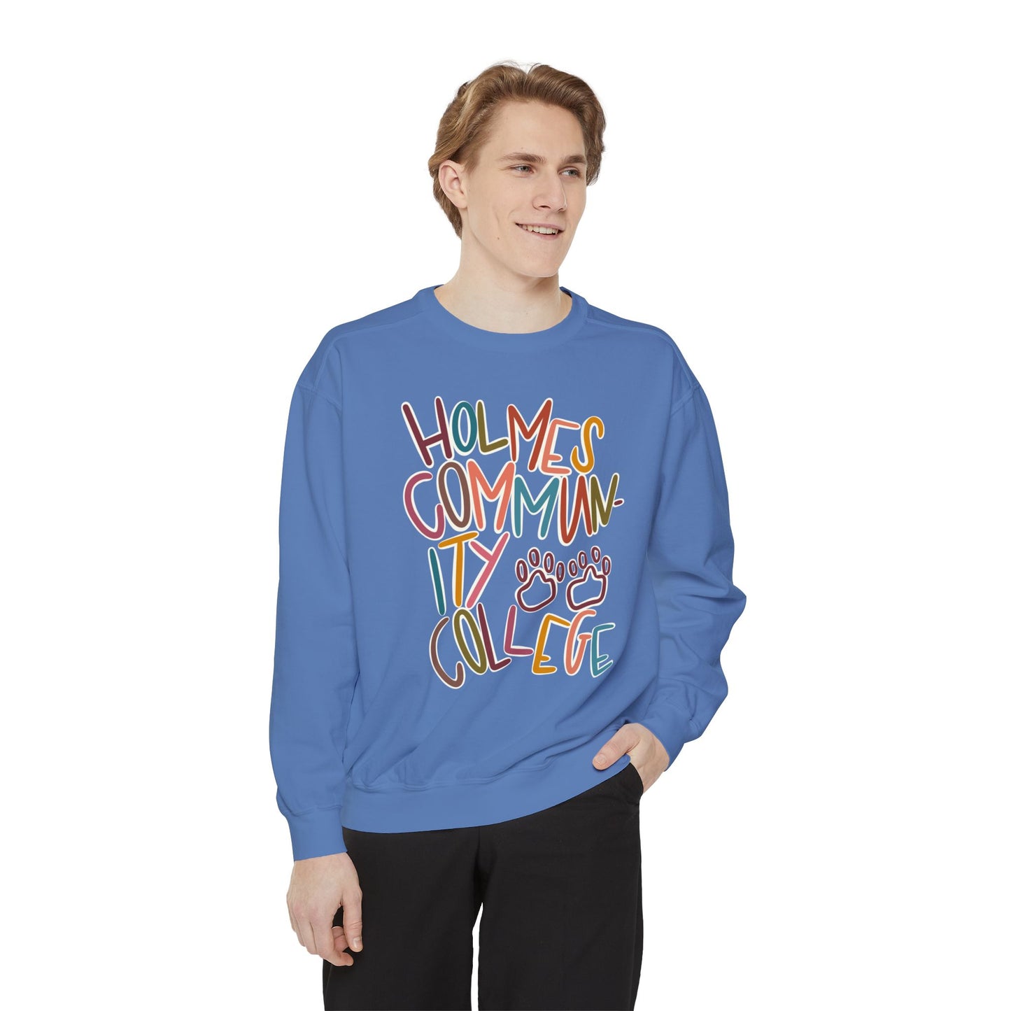 Women's Multi-Colored HCC Elementary Garment-Dyed Sweatshirt