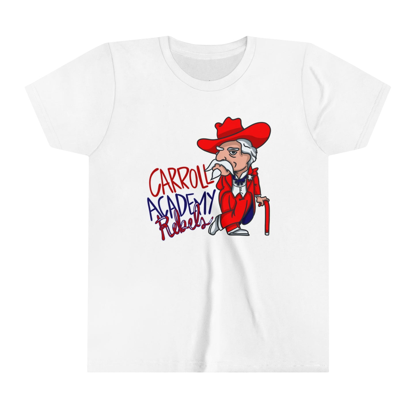 Carroll Academy Rebels Youth T-Shirt