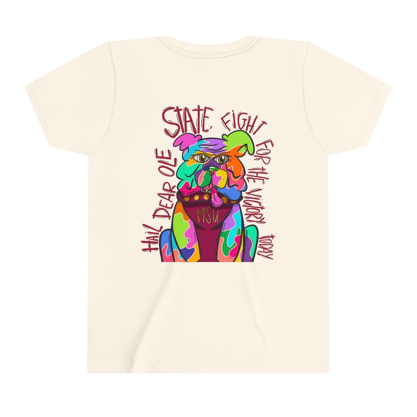 Youth MSU ColorSplash Bully T-Shirt
