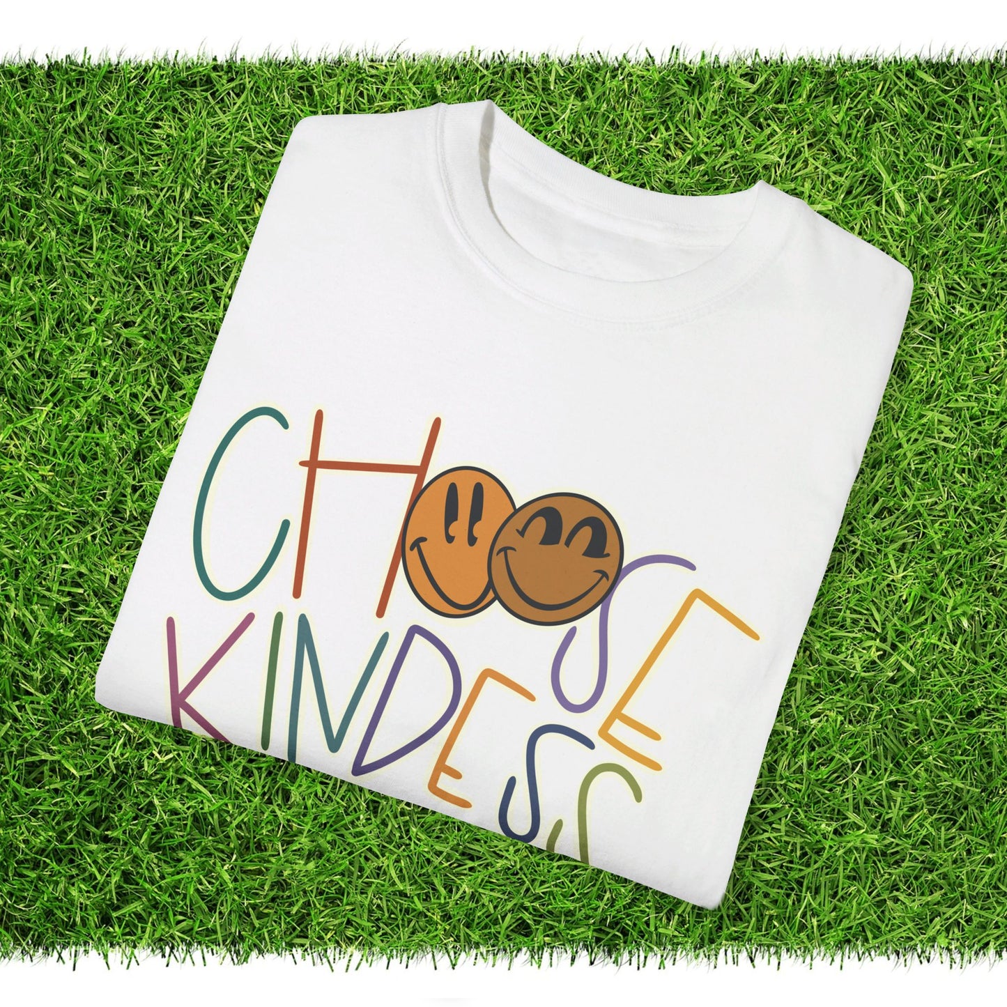 Unisex Choose Kindness Smiley T-shirt