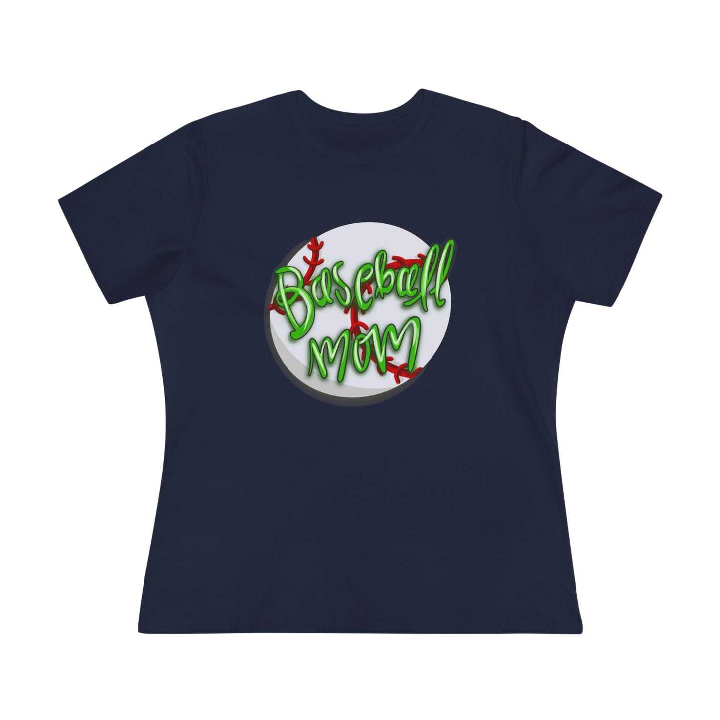 Baseball Mom Cotton T-Shirt