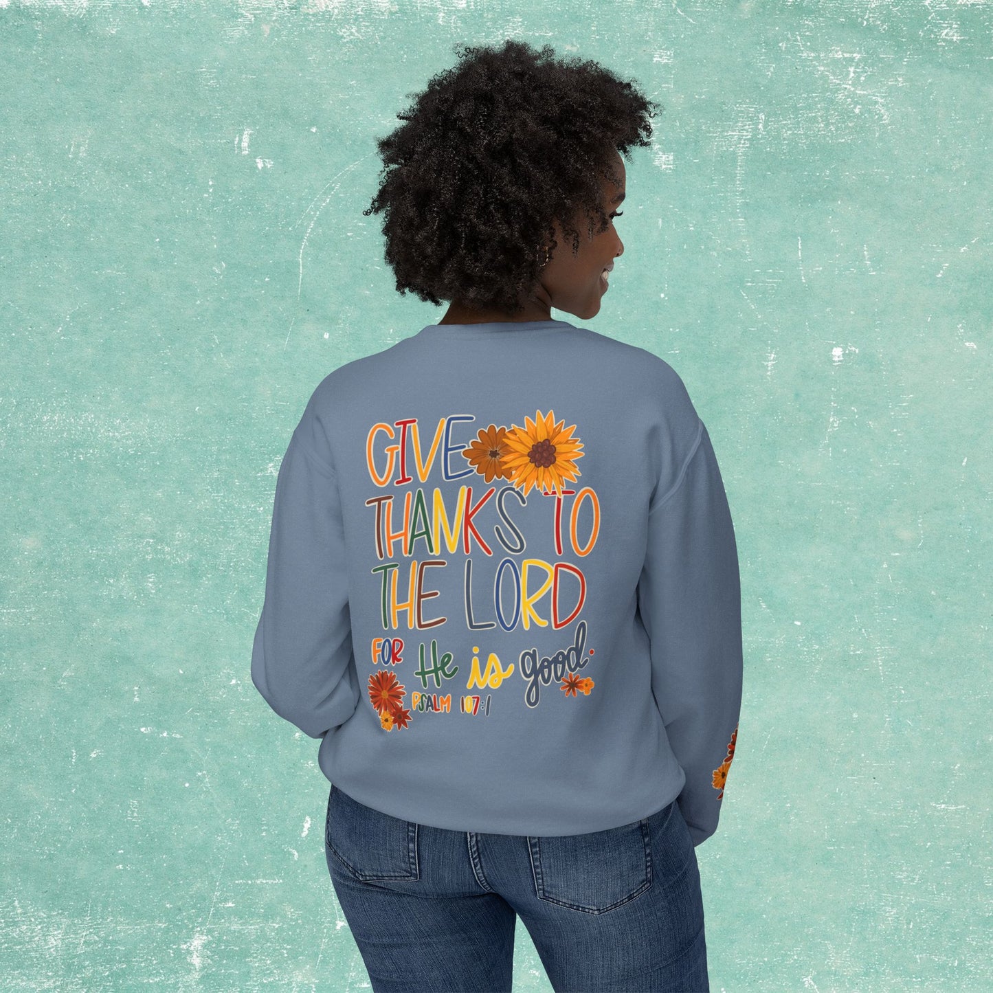 'The Lord is Good' Lightweight Sweatshirt