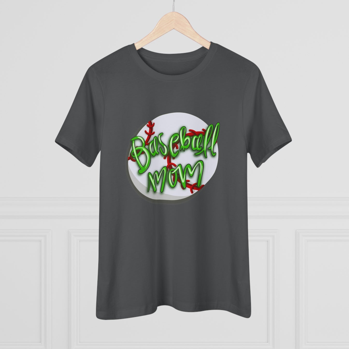 Baseball Mom Cotton T-Shirt