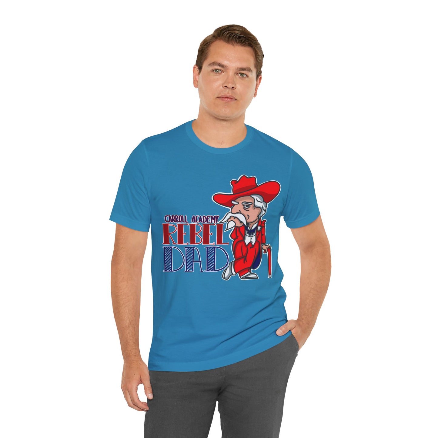 Colonel Reb Rebel Dad T-Shirt