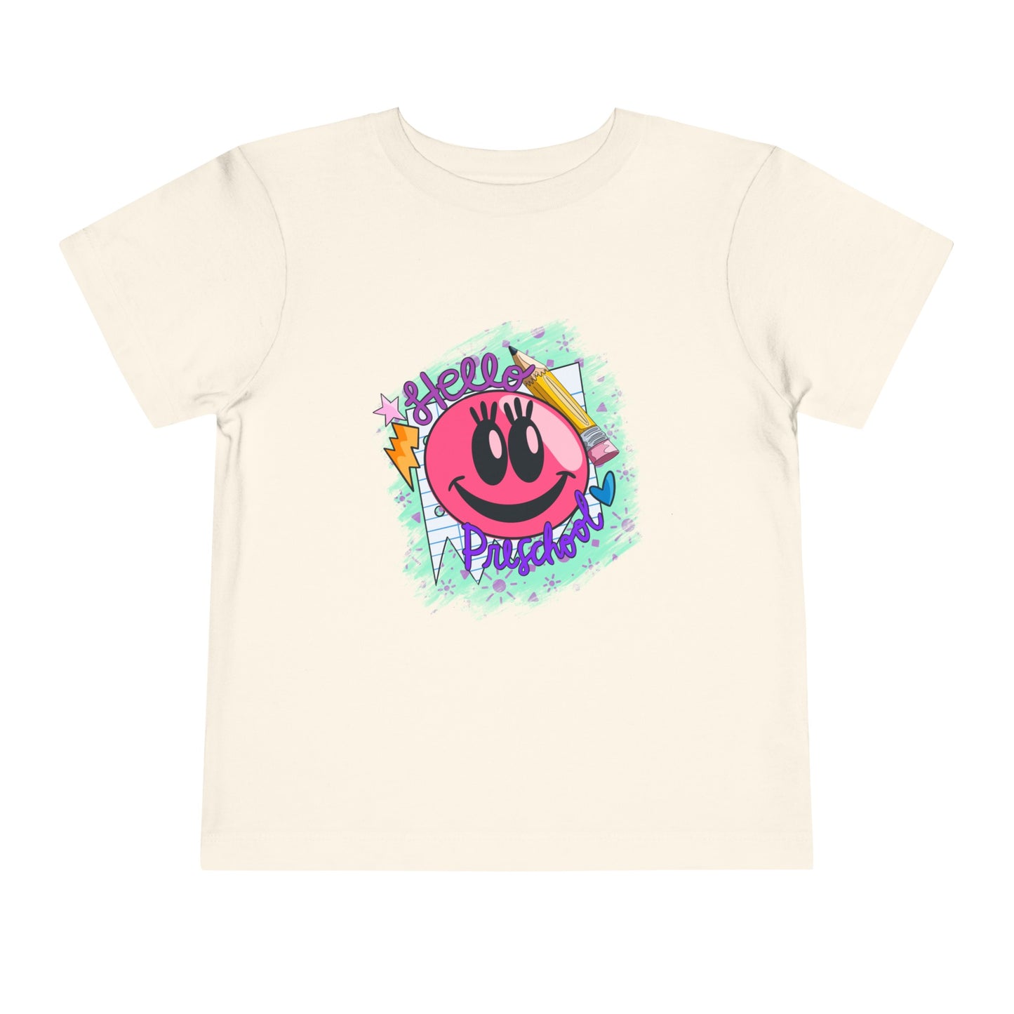 Hello Preschool and Hello Kindergarten Toddler T-Shirts