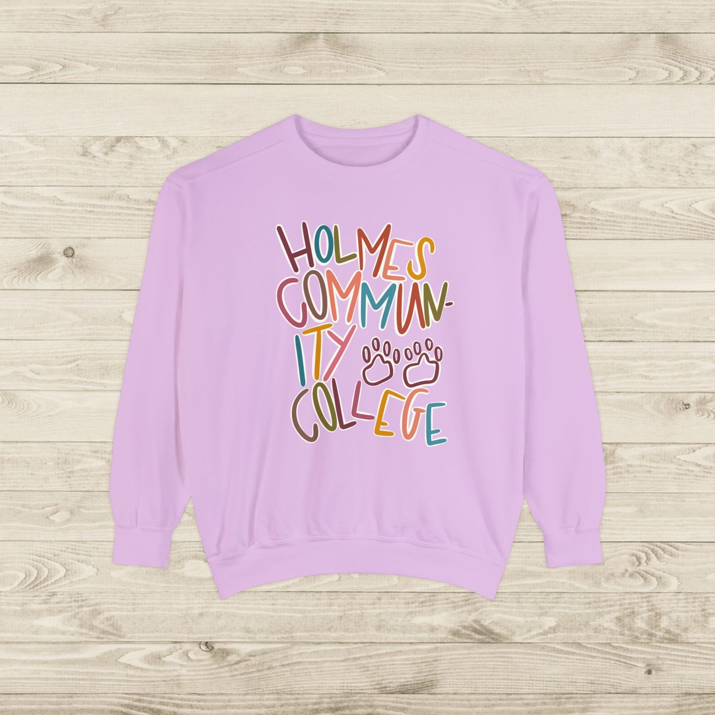 Women's Multi-Colored HCC Elementary Garment-Dyed Sweatshirt
