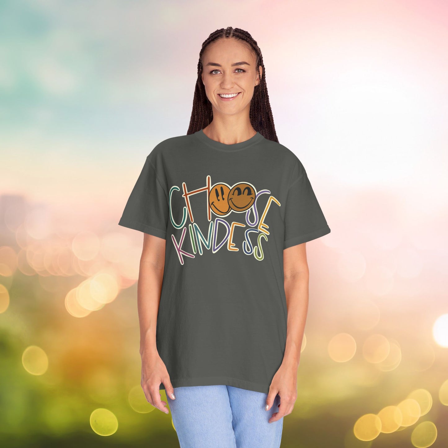 Unisex Choose Kindness Smiley T-shirt