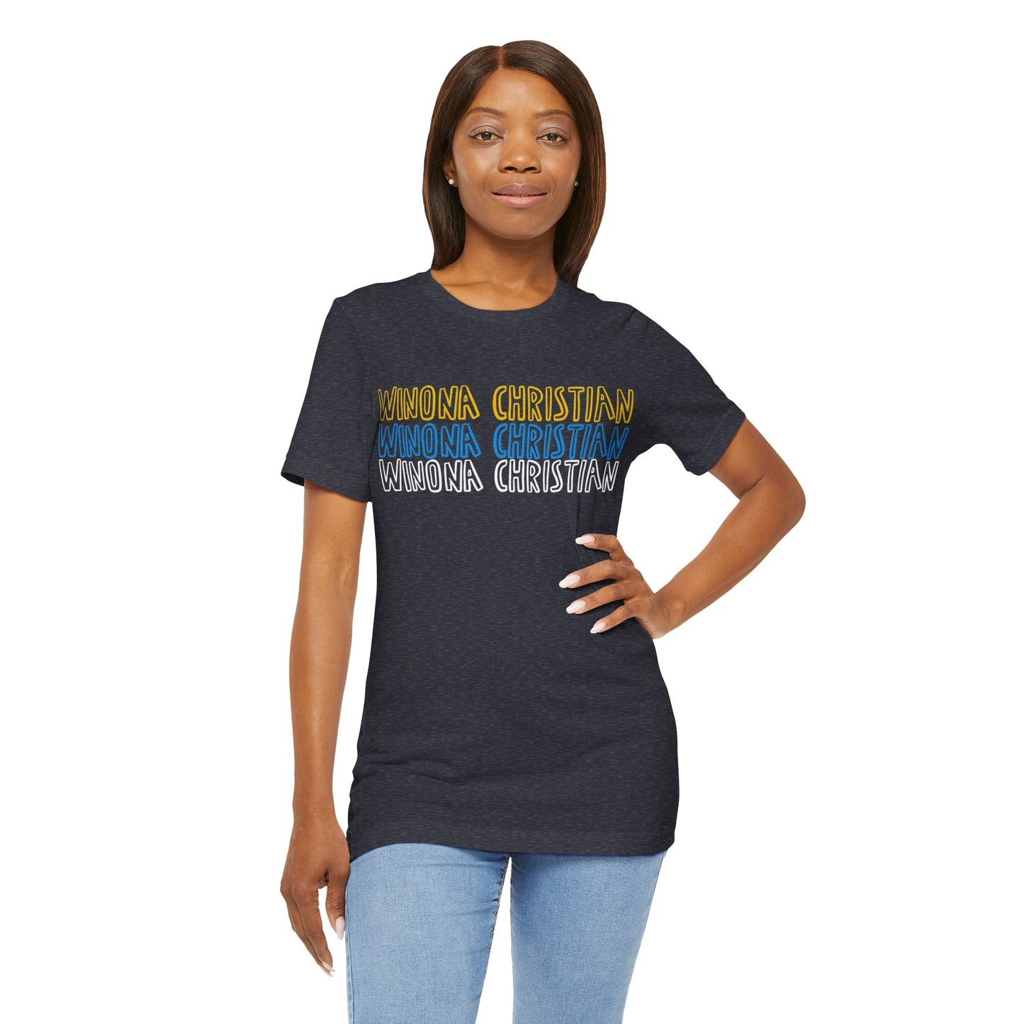 Winona Christian Stars Uni-sex T-Shirt